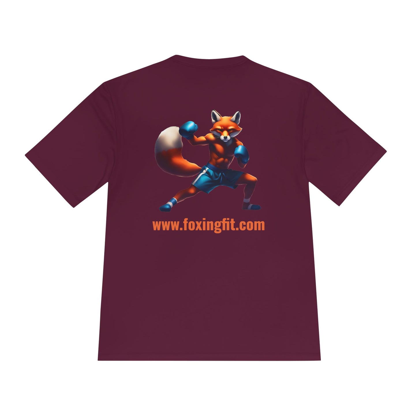 Unisex Dry-Fit T-shirt β Kickboxing Fox Editie π¦π₯