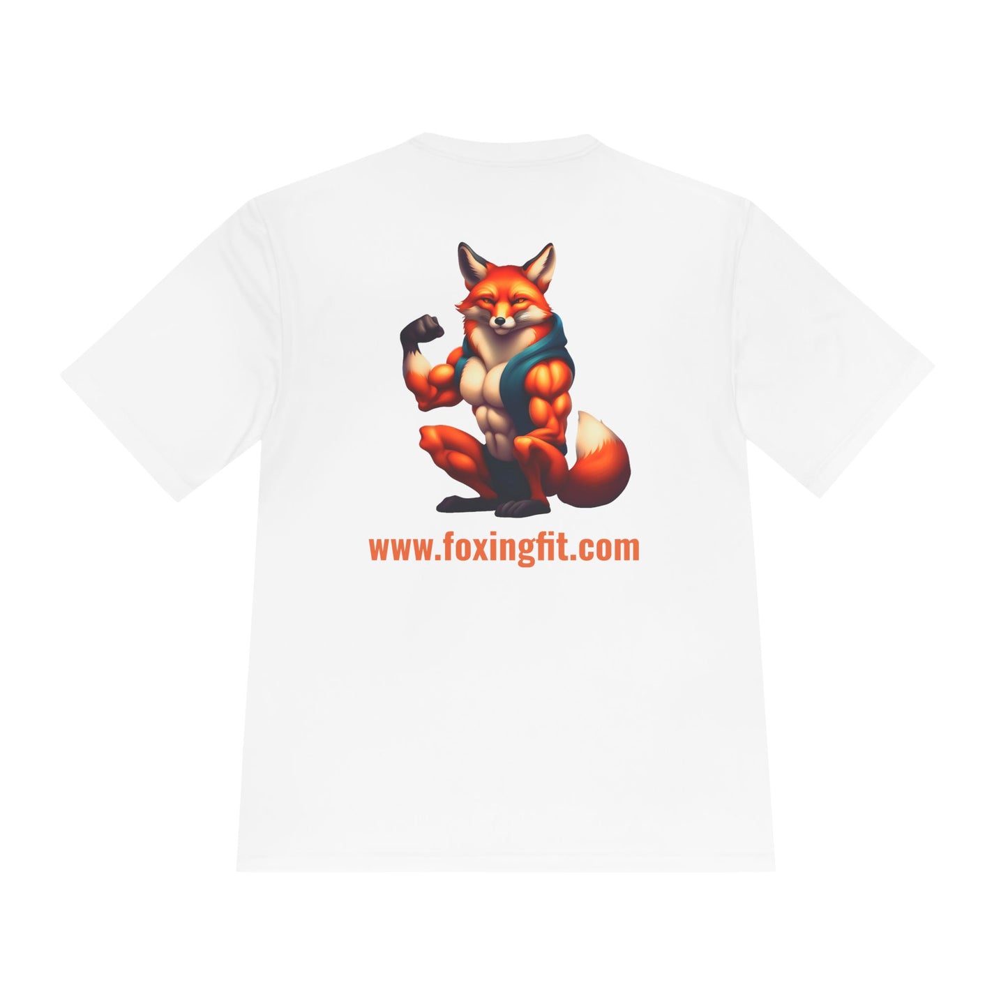 Unisex Dry-Fit T-shirt β Calisthenic Fox Editie ποΈββοΈπ₯