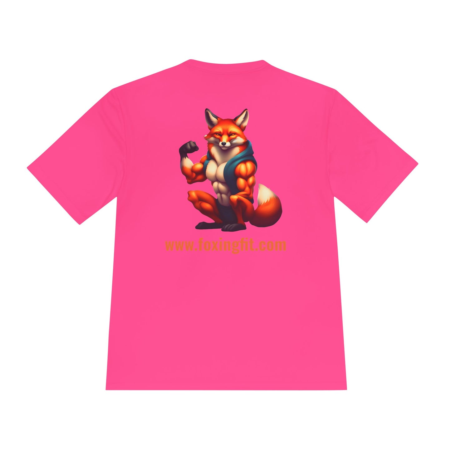 Unisex Dry-Fit T-shirt β Calisthenic Fox Editie ποΈββοΈπ₯