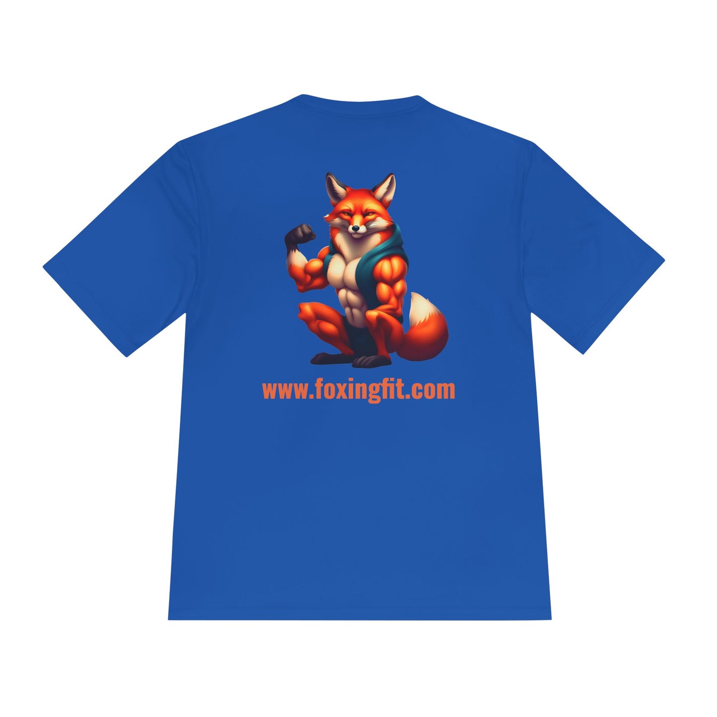 Unisex Dry-Fit T-shirt β Calisthenic Fox Editie ποΈββοΈπ₯