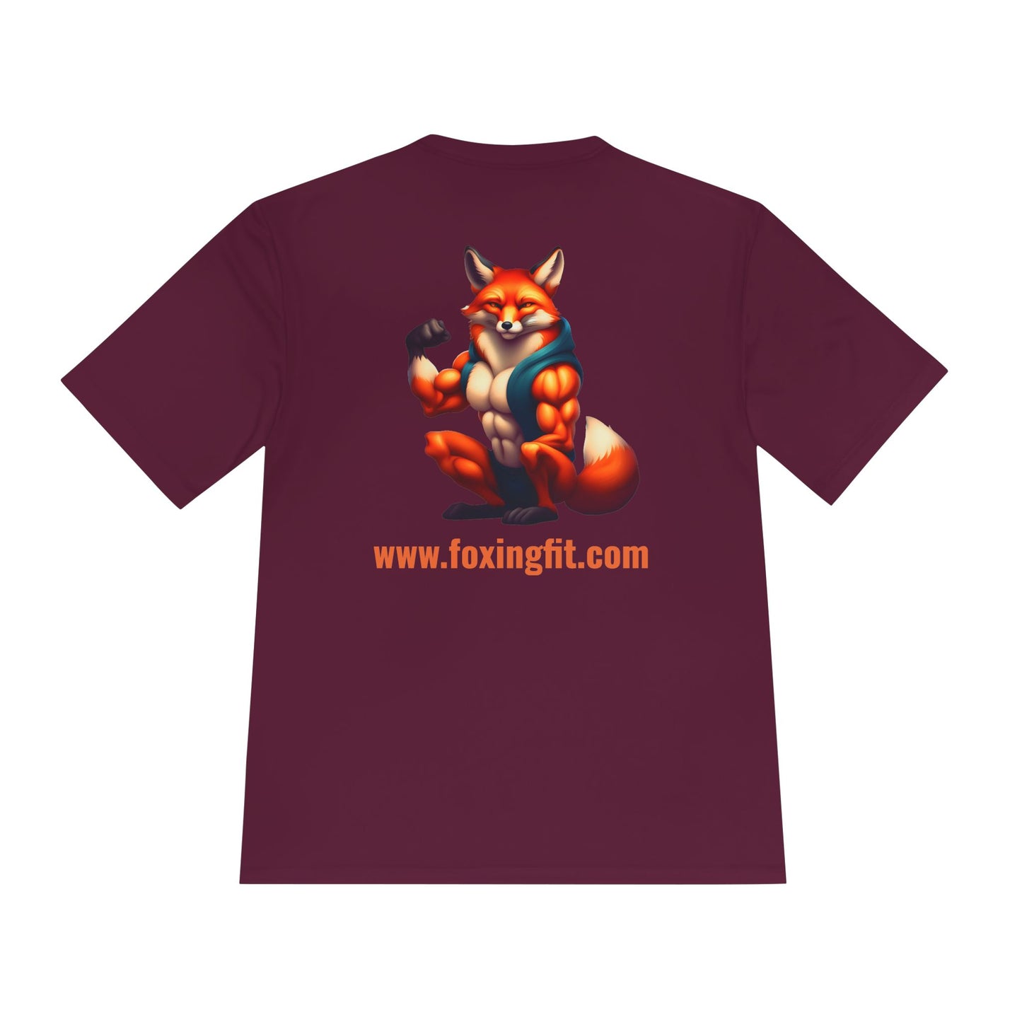 Unisex Dry-Fit T-shirt β Calisthenic Fox Editie ποΈββοΈπ₯