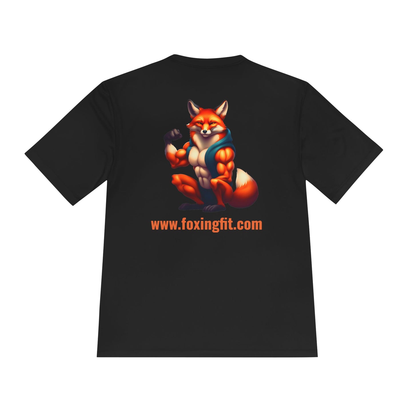 Unisex Dry-Fit T-shirt β Calisthenic Fox Editie ποΈββοΈπ₯