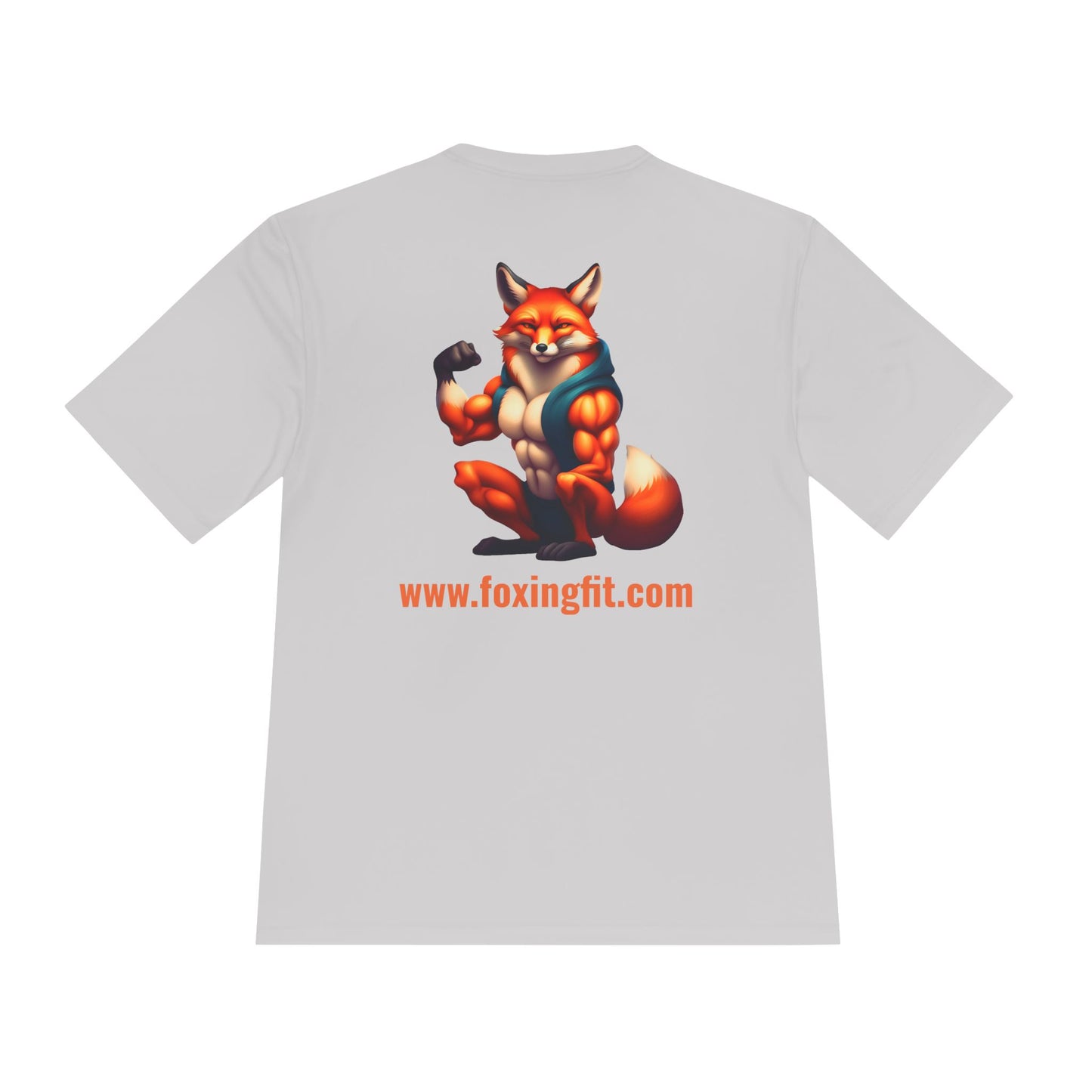 Unisex Dry-Fit T-shirt β Calisthenic Fox Editie ποΈββοΈπ₯