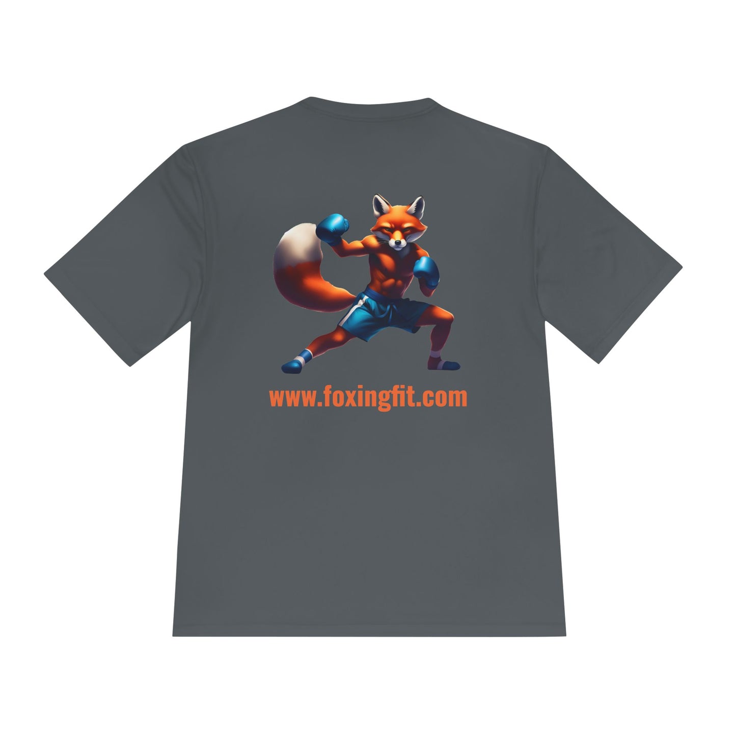 Unisex Dry-Fit T-shirt β Kickboxing Fox Editie π¦π₯