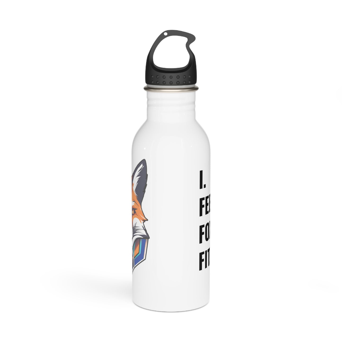 Hydratatie met stijl – De RVS Foxing Fit Water Fles! 🦊💧