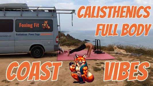 Calisthenics Workout #6 - Quebrade De Mo - Portugal - Foxing Fit - [1 hour]