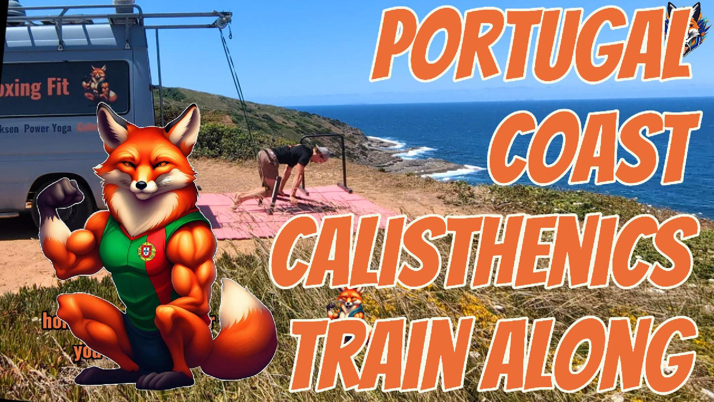 Calisthenics Workout #7 - Praia De Salir Do Porto - Portugal - Foxing Fit - [1 hour]