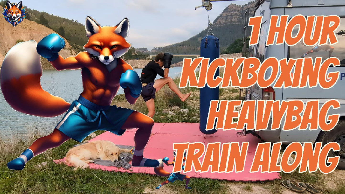Kickboxing Heavybag Workout #3 - Montanejos - Foxing Fit - [1 hour]