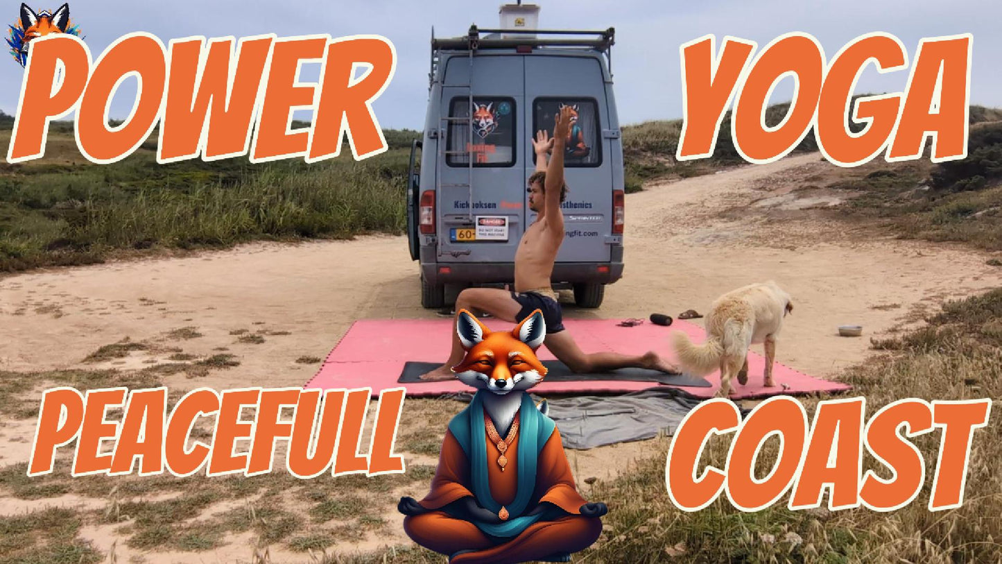 Power Yoga Lesson #6 - Quebrada Da Mo - Portugal - Foxing Fit - [1 hour]